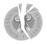 Germany's BND signals intelligence agency logo broken.
